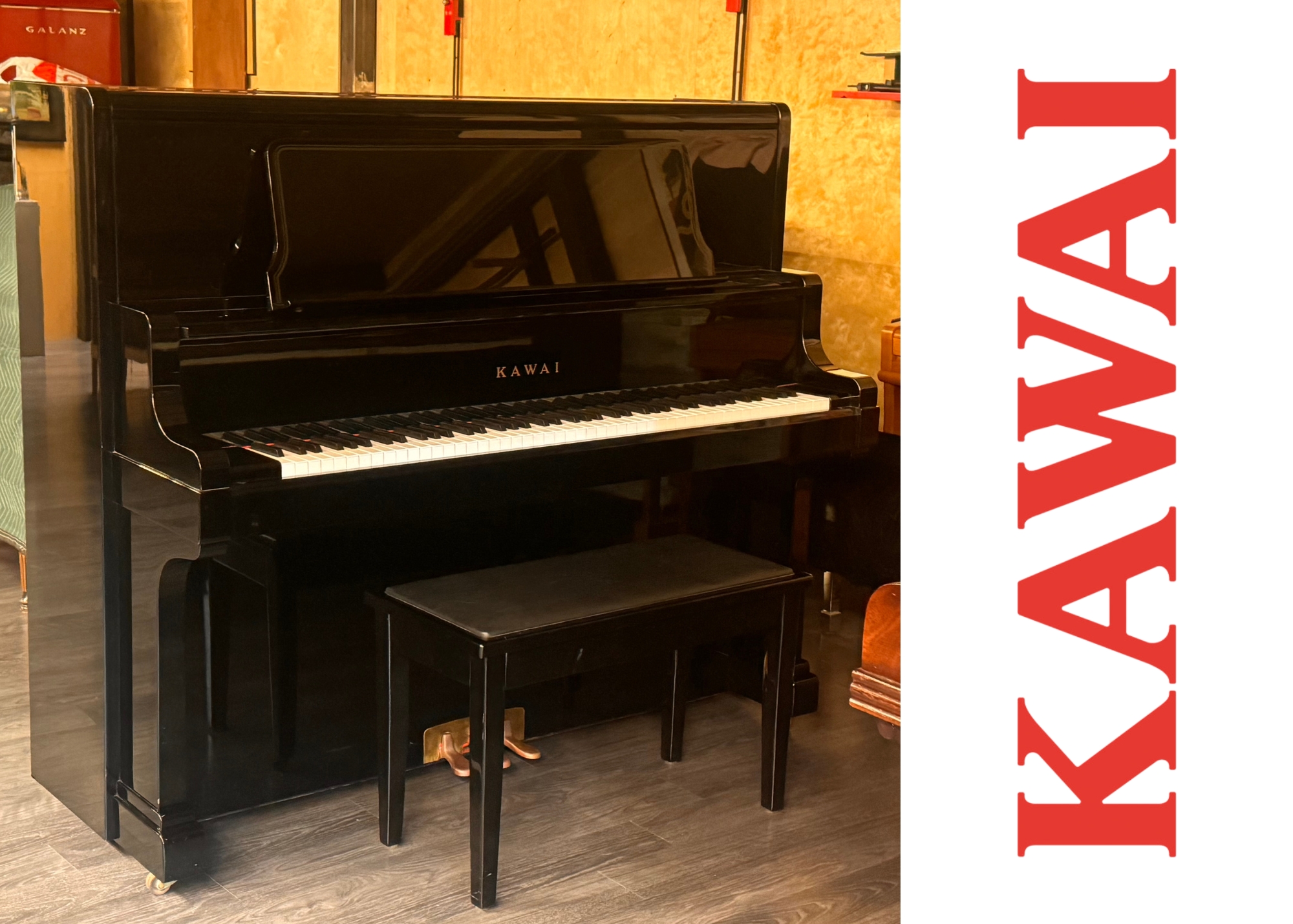 Limited Edition Kawai MO-7 Piano Perfect Condition!