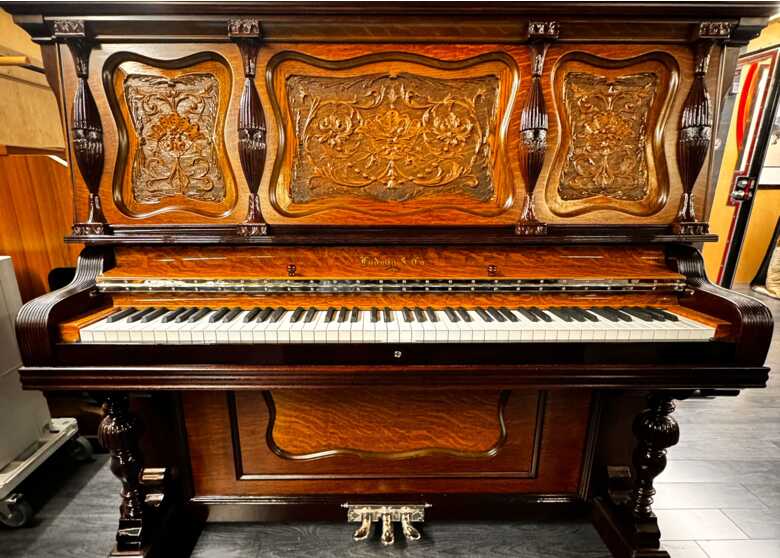 Ludwig “Royal” Model Victorian Upright Piano