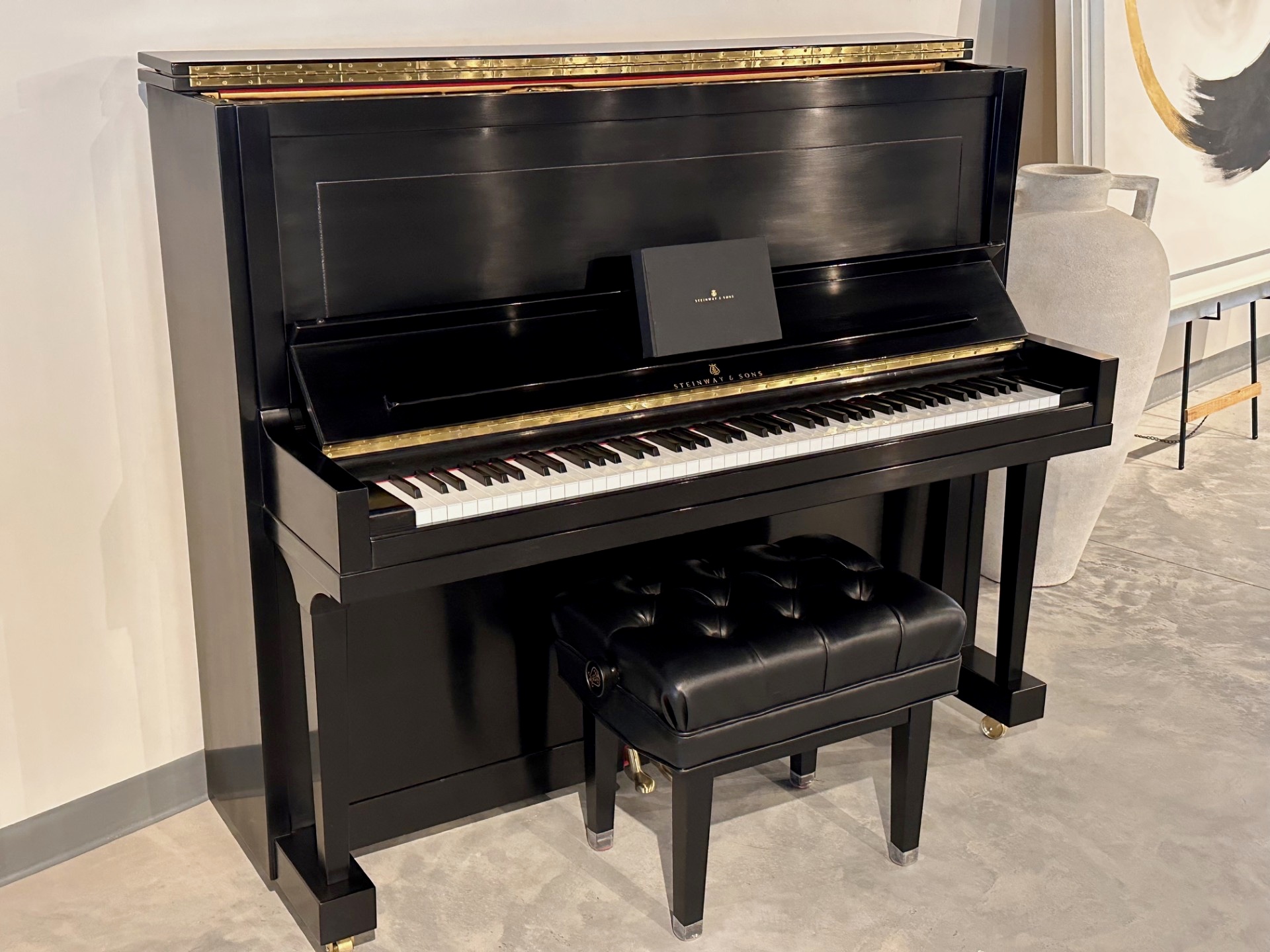 2021 Steinway & Sons K-52 Upright 