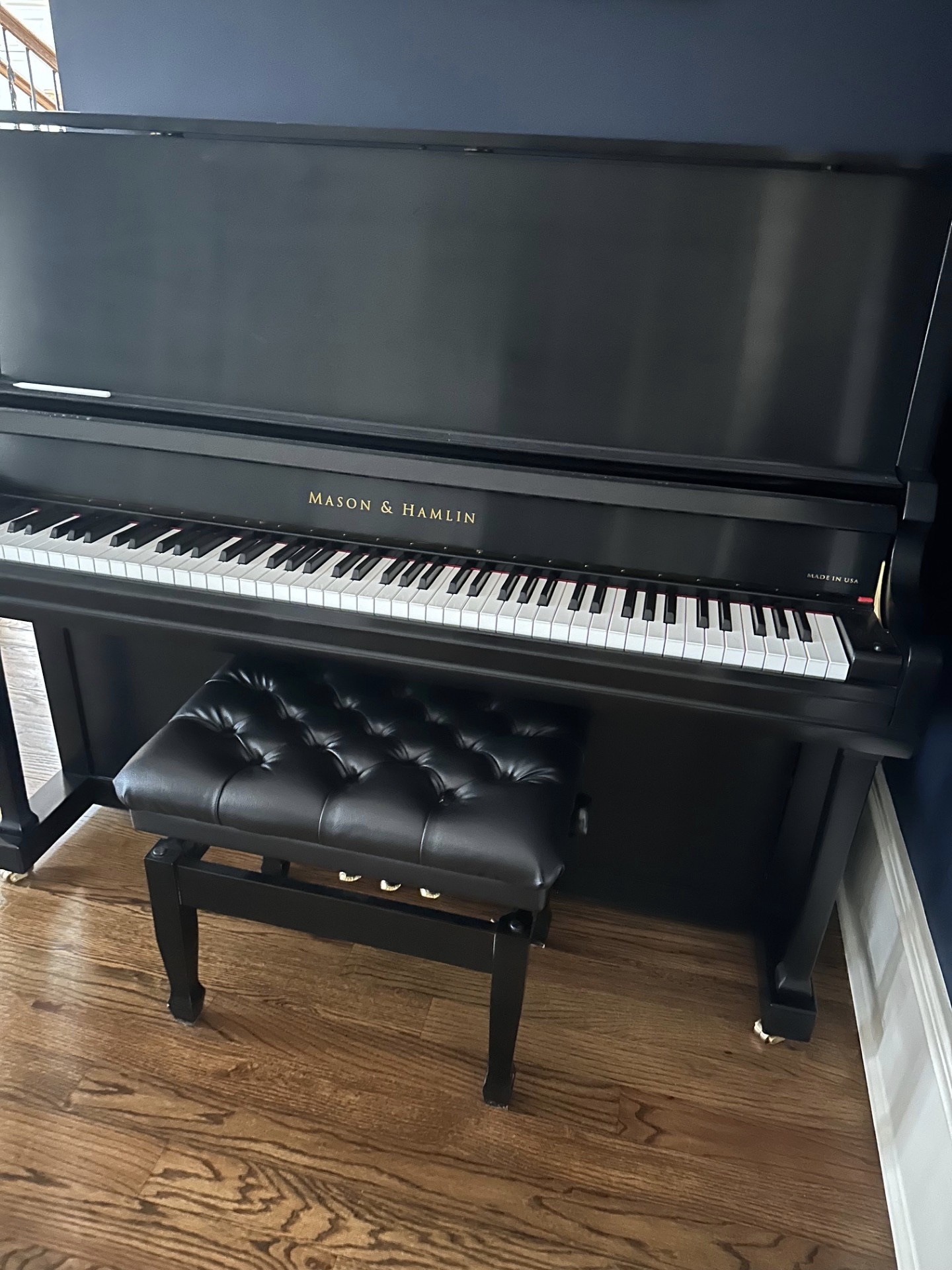 Mason & Hamlin Model 50 Ebony Satin 2019