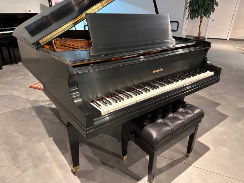 Baldwin Model R Ebony Satin Artist Series Grand