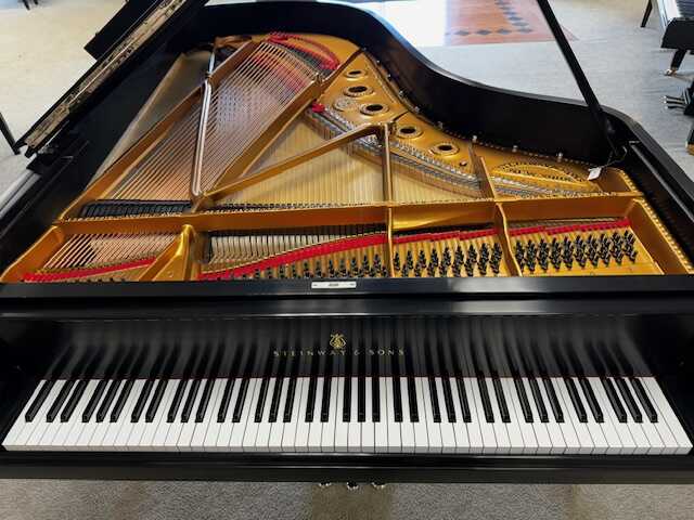 1912 Rebuilt Steinway B in Satin Ebony