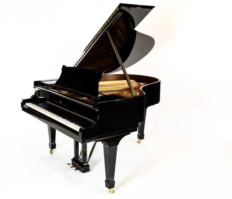 Steinway & Sons model M high-gloss polyester ebony