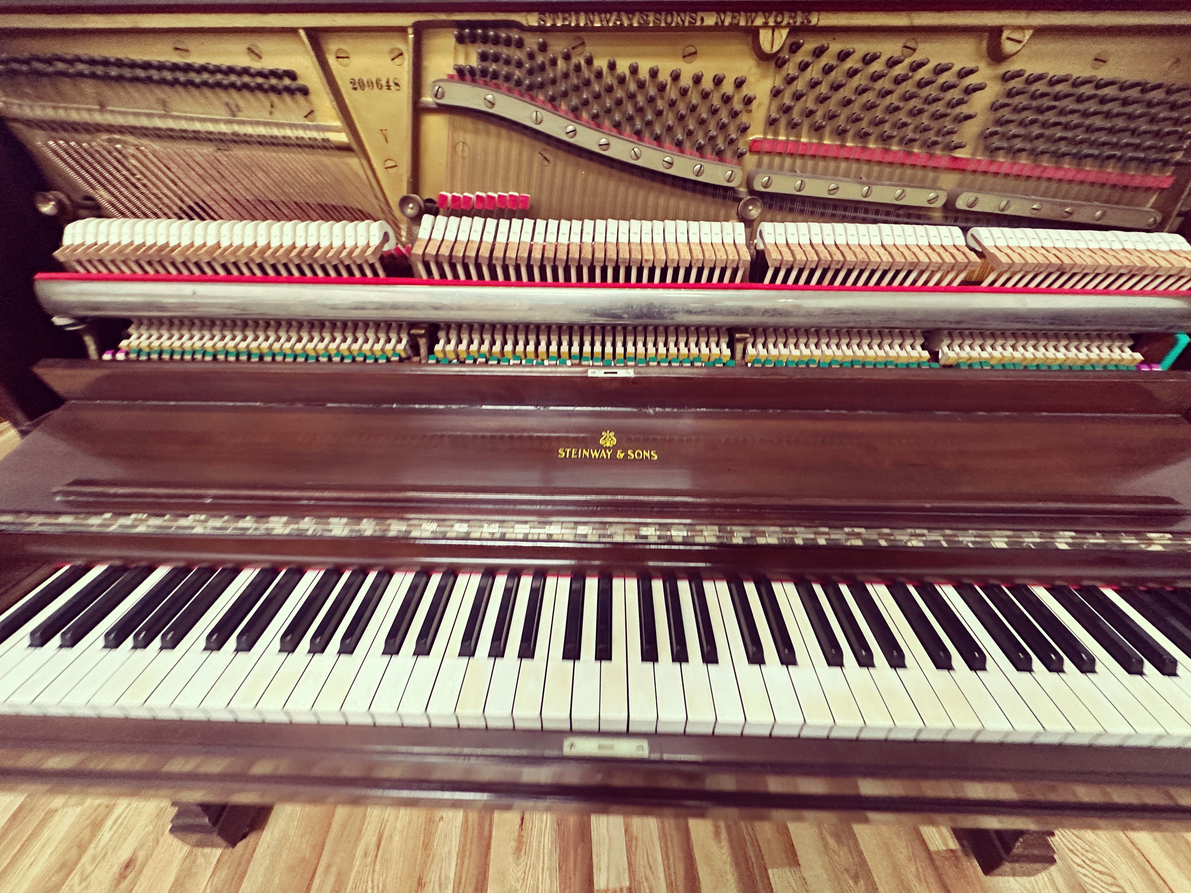 Restored Steinway V Upright - Beautiful Tone 