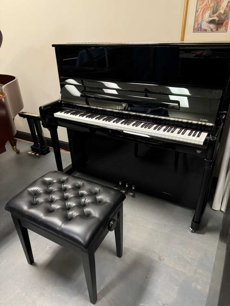 SEILER PROFESSIONAL STUDIO PIANO - AS NEW! FREE DELIVERY! 