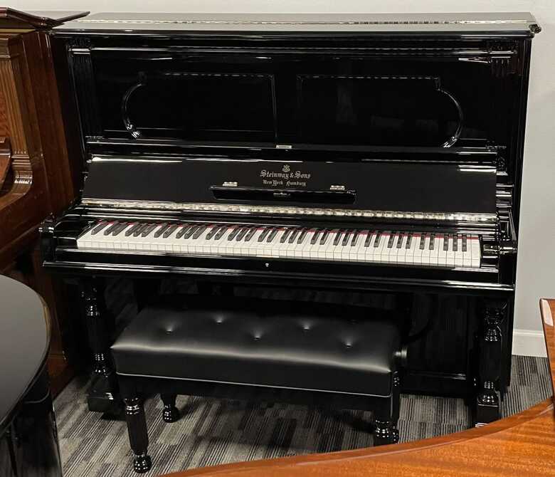 Steinway I 54" Upright - US Delivery - Picarzo Pianos -VIDEO