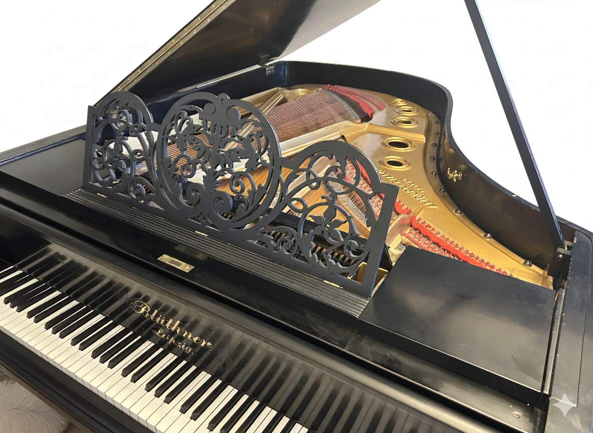 Restored Blüthner Model 6 Aliquot Grand – 1903 | Ebony | 6’3