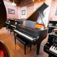 Beautiful Satin Ebony Yamaha C3 Grand Piano