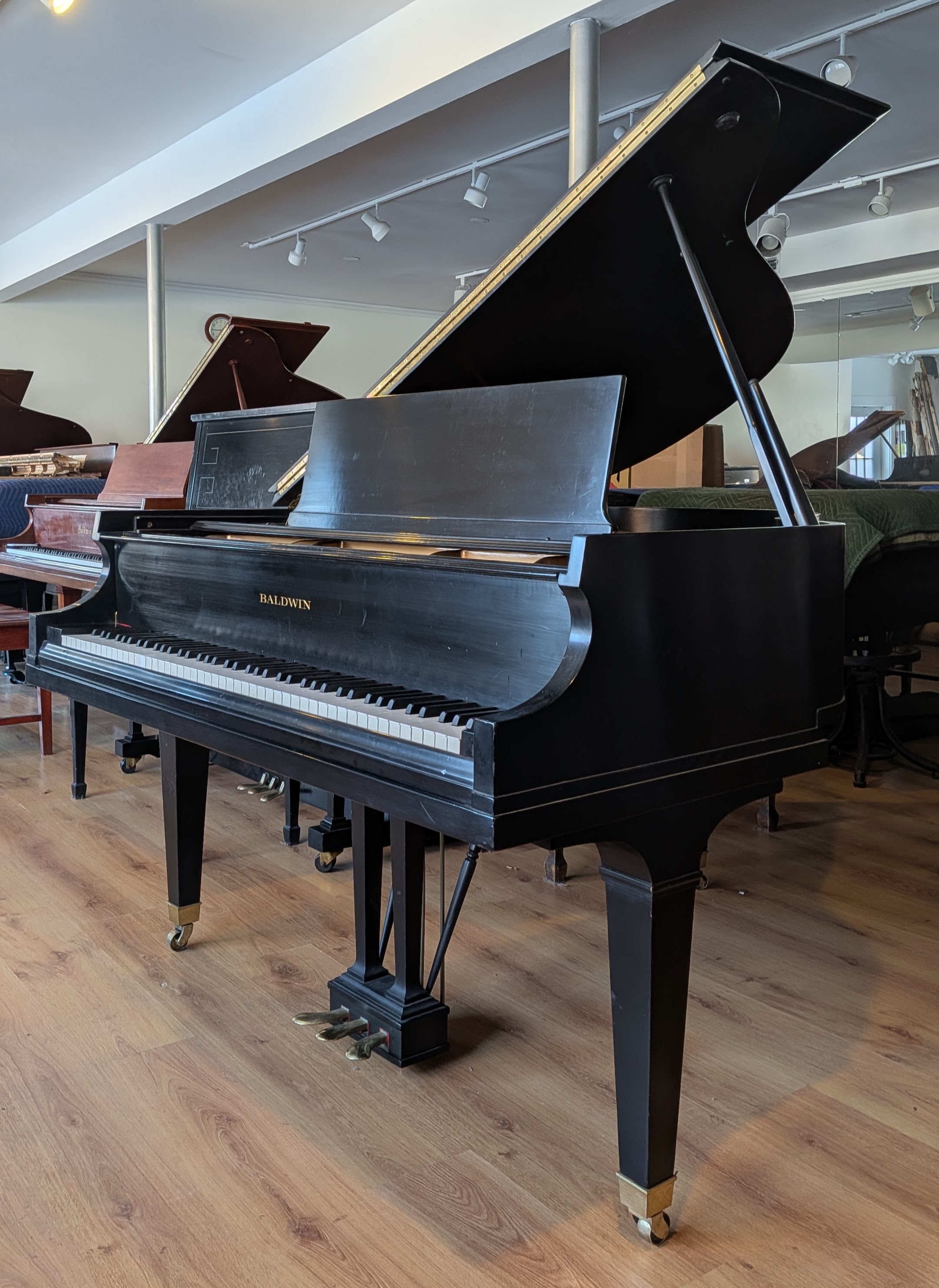 Reconditioned 1935 ebony 5'2" Baldwin M