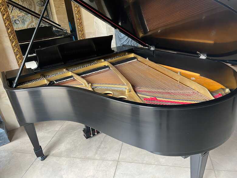 Steinway grand piano model M rebuilt & refinished