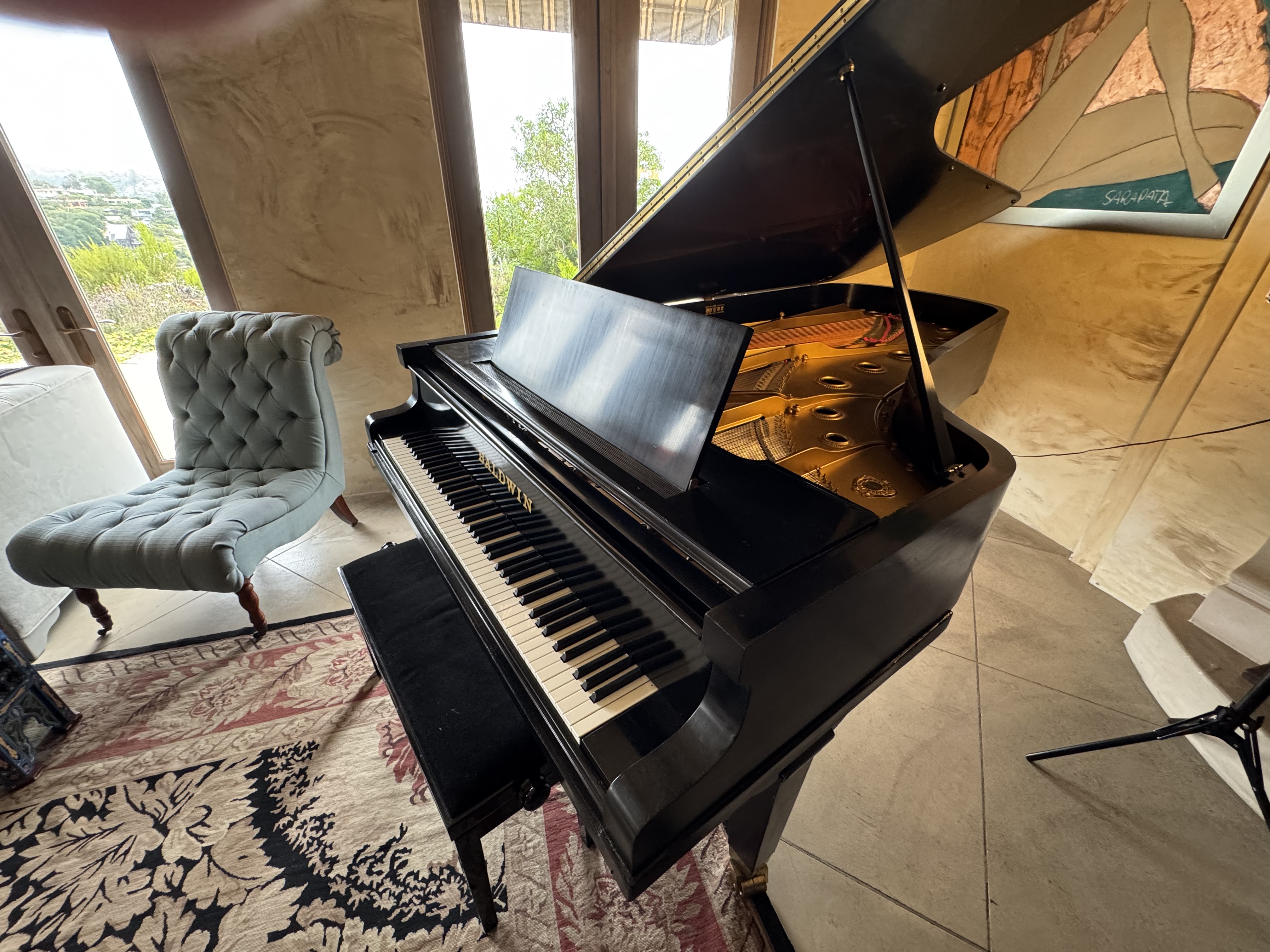 Baldwin concert grand piano model D