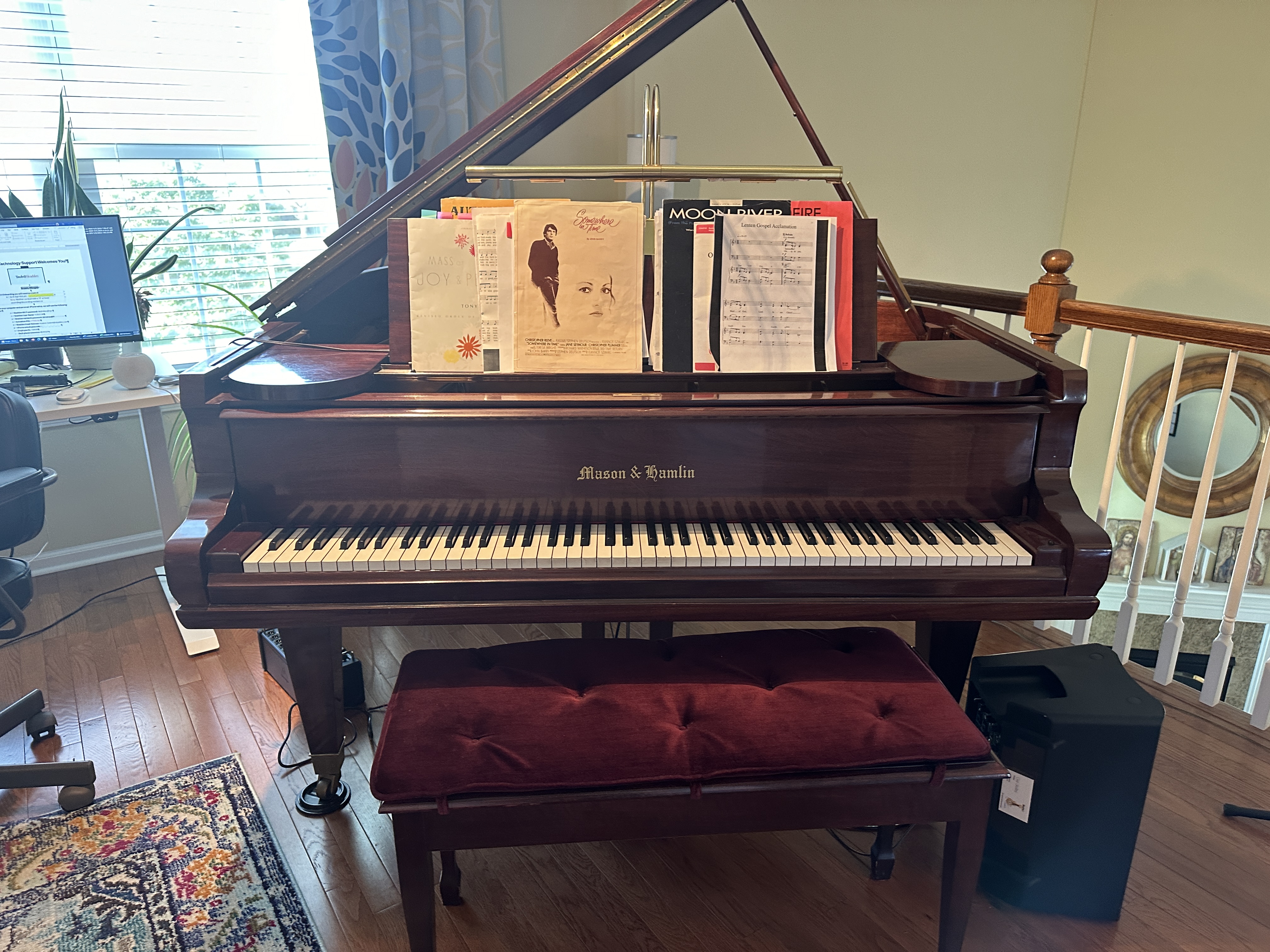 Mason Hamlin AA 1923 PianoDisc IQ rebuilt in 1993