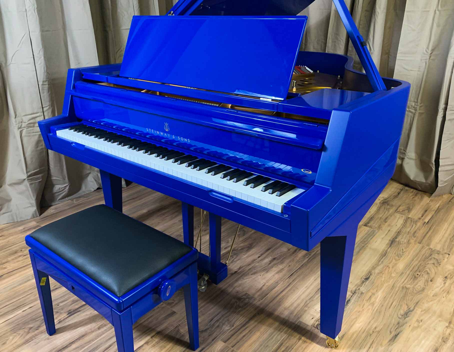 Unique HAMBURG STEINWAY & SONS Model A Grand Piano         