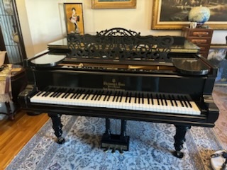 Restored Artcase STEINWAY & SONS Hamburg B grand piano