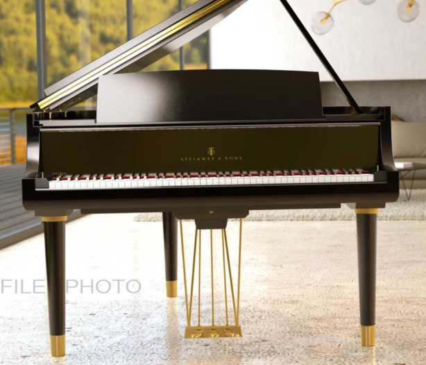 Ultra-rare STEINWAY & SONS Model M "TEAGUE Centennial Piano"