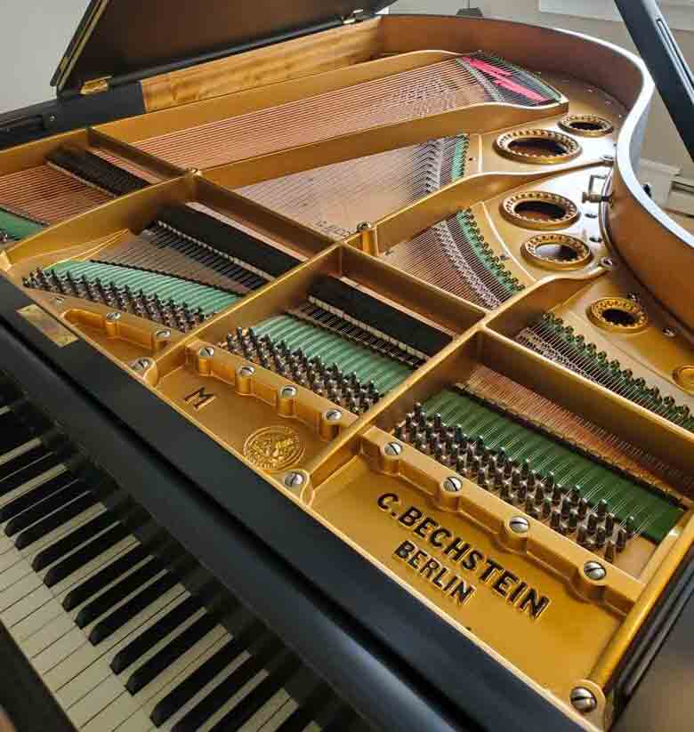 Beautifully restored C. BECHSTEIN 5'11" Grand Piano
