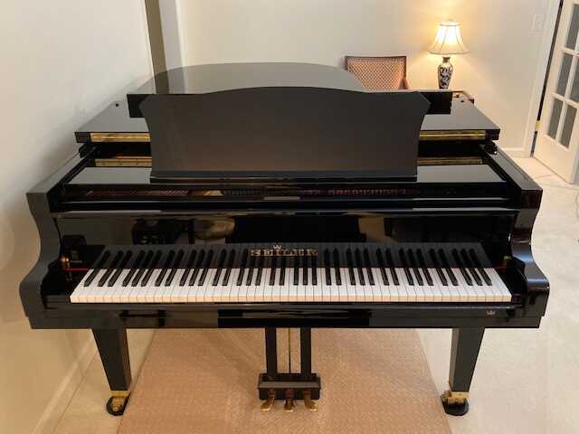 HAMBURG STEINWAY Model B PEER -  6'09" Top-Tier Grand piano