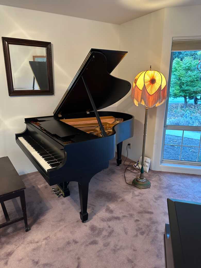 Steinway modal M totally restored