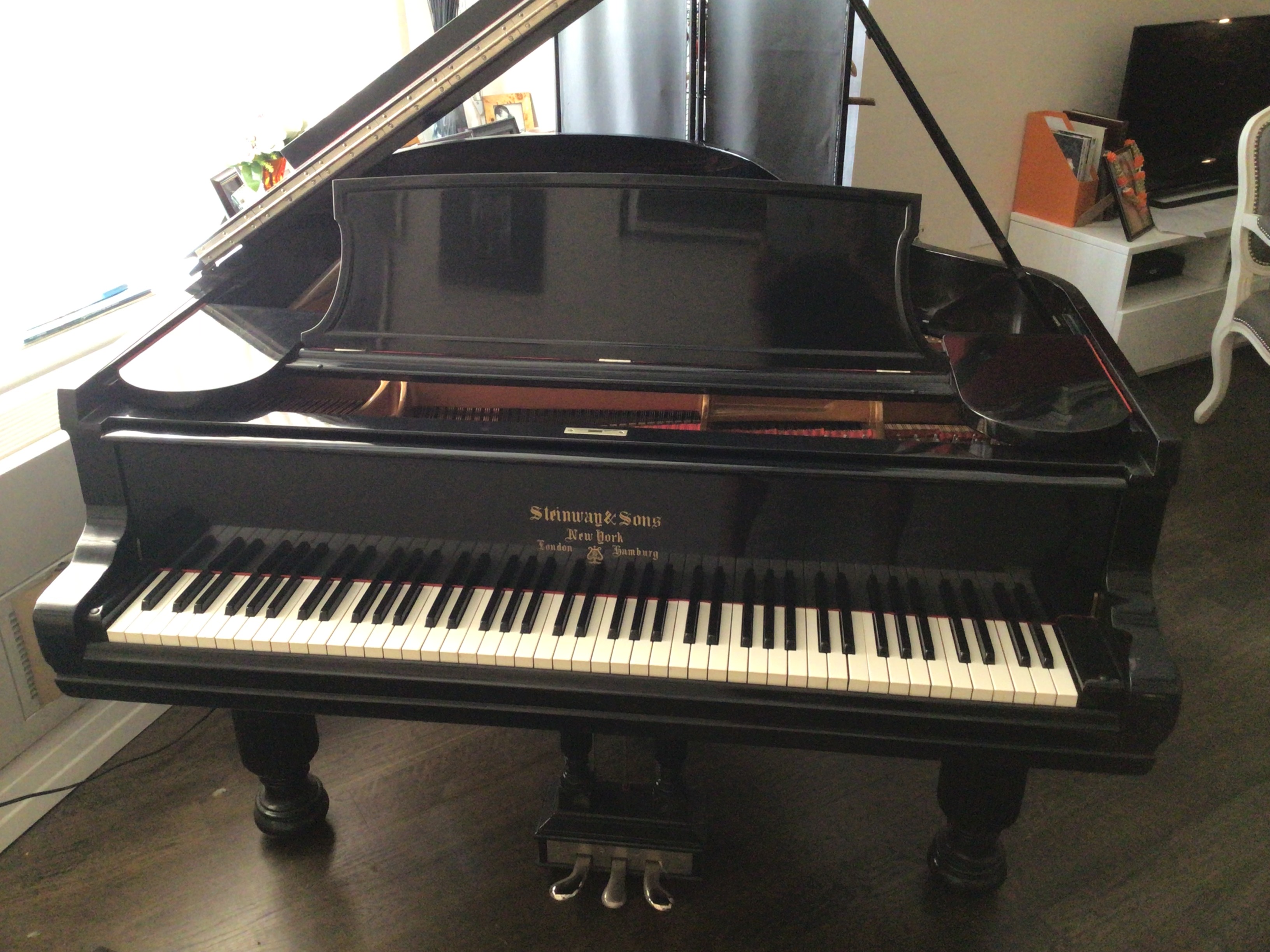 Beautiful Steinway A, includes DampChaser & Artist bench