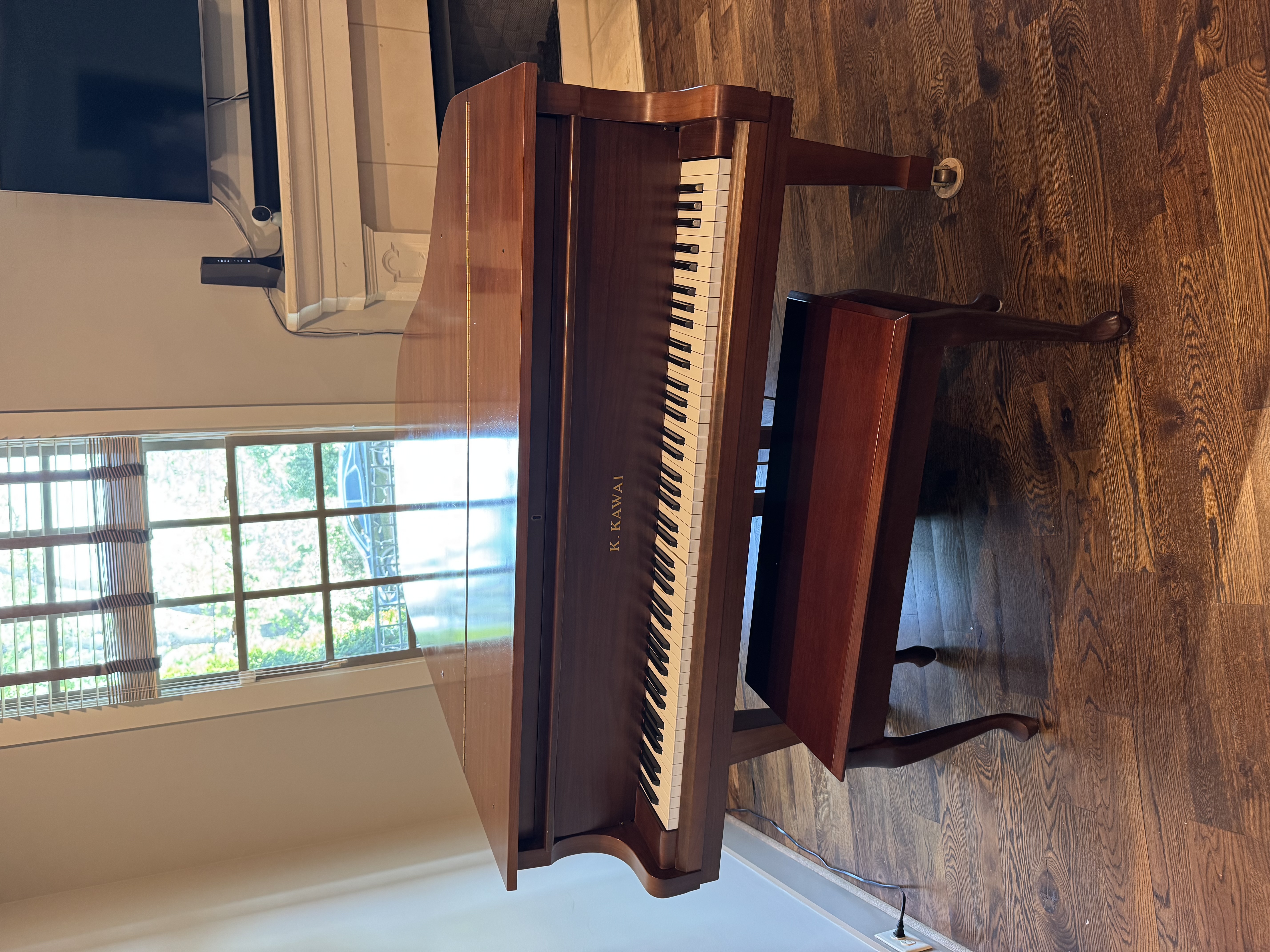 Kawai KG-2 Grand Piano – Walnut Finish | Beautiful Tone | 