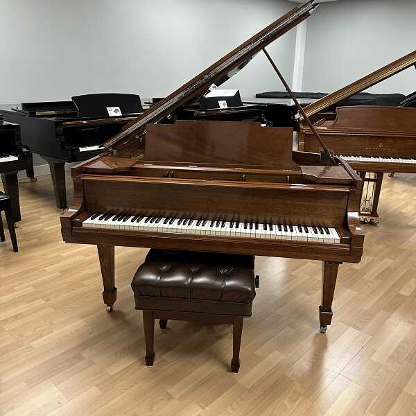 Steinway M Satin Walnut 5' 7" Grand Piano Rebuild