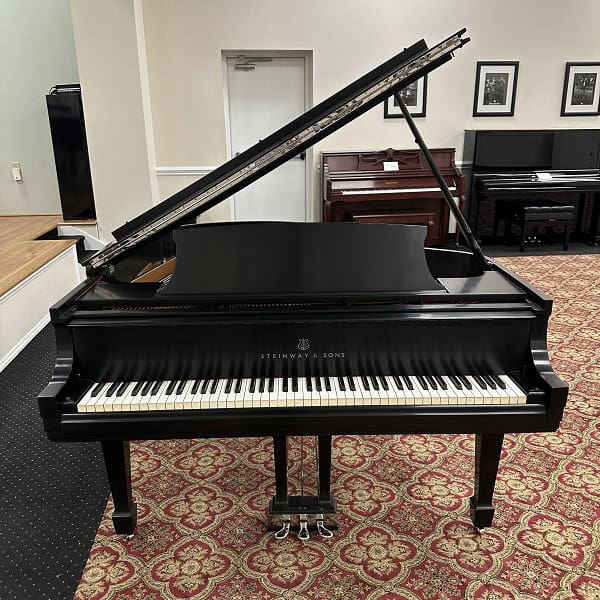 Steinway S #318258 Satin Ebony 5′ 1″ Grand Piano Rebuild