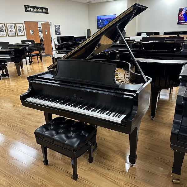 Steinway L #546335 Satin Ebony 5′ 10.5″ Grand Piano