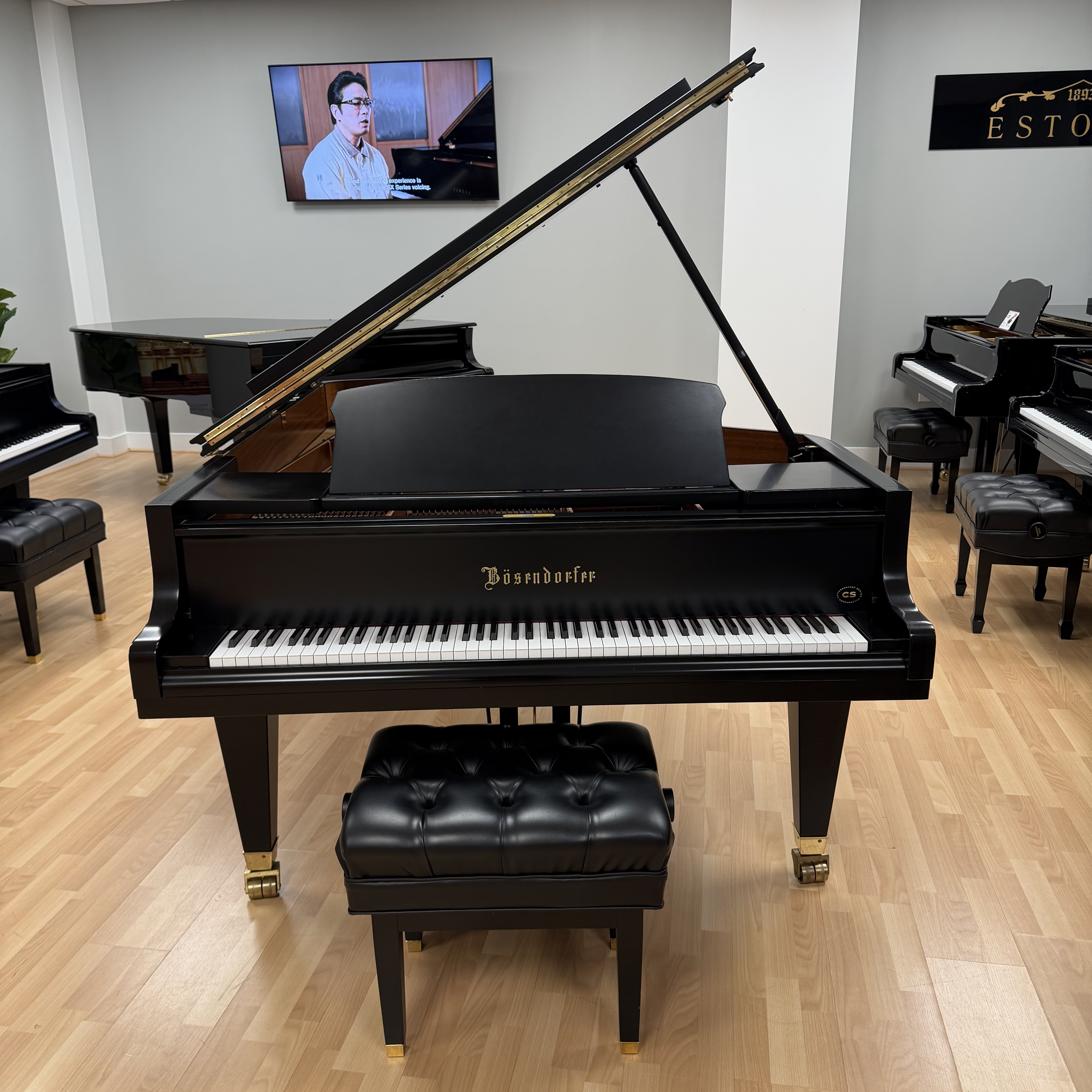 Bösendorfer 214CS #47632 Satin Ebony 7' Grand Piano (2005) 