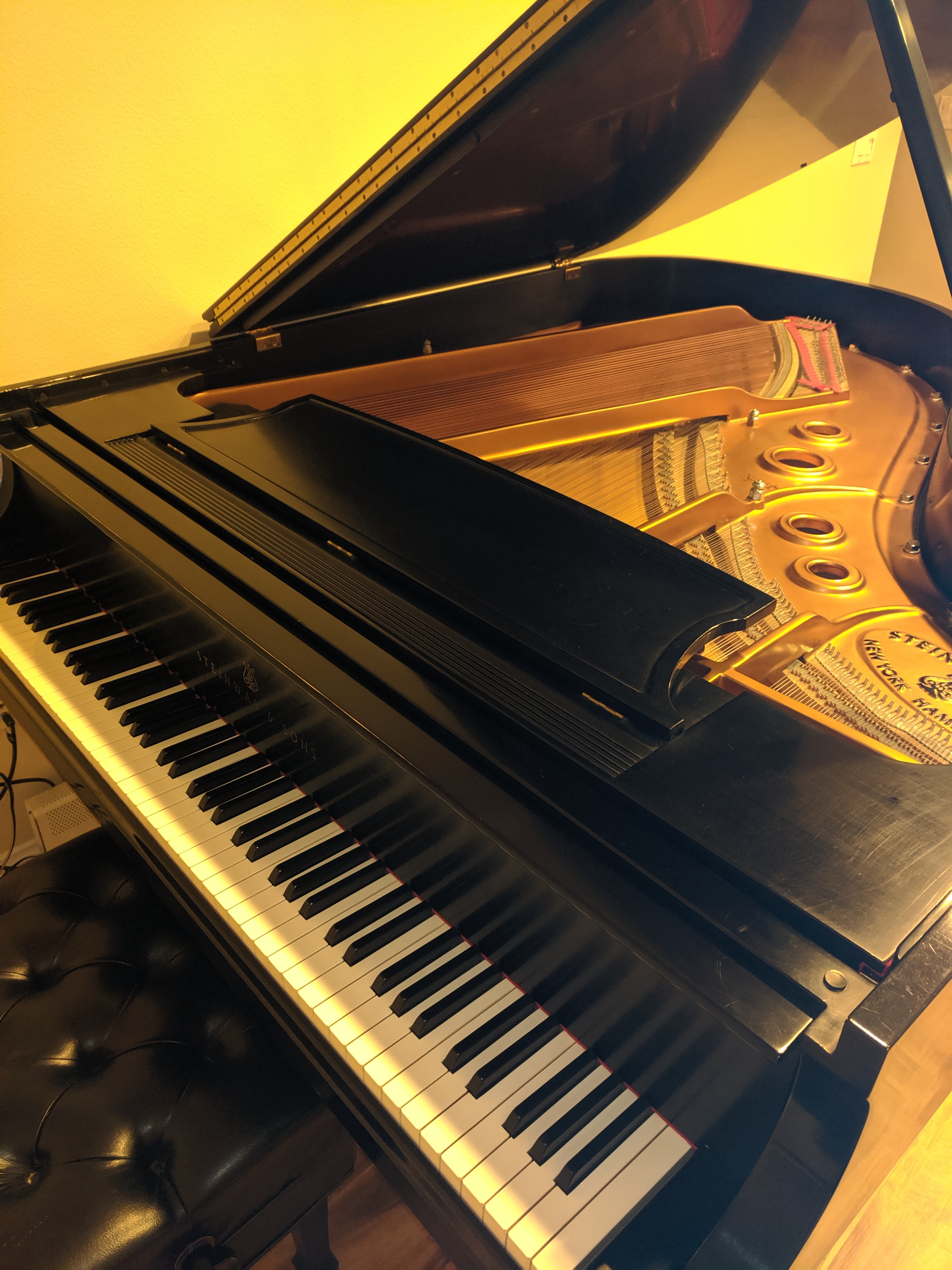 2003 Steinway L (autographed by Henry Z Steinway)