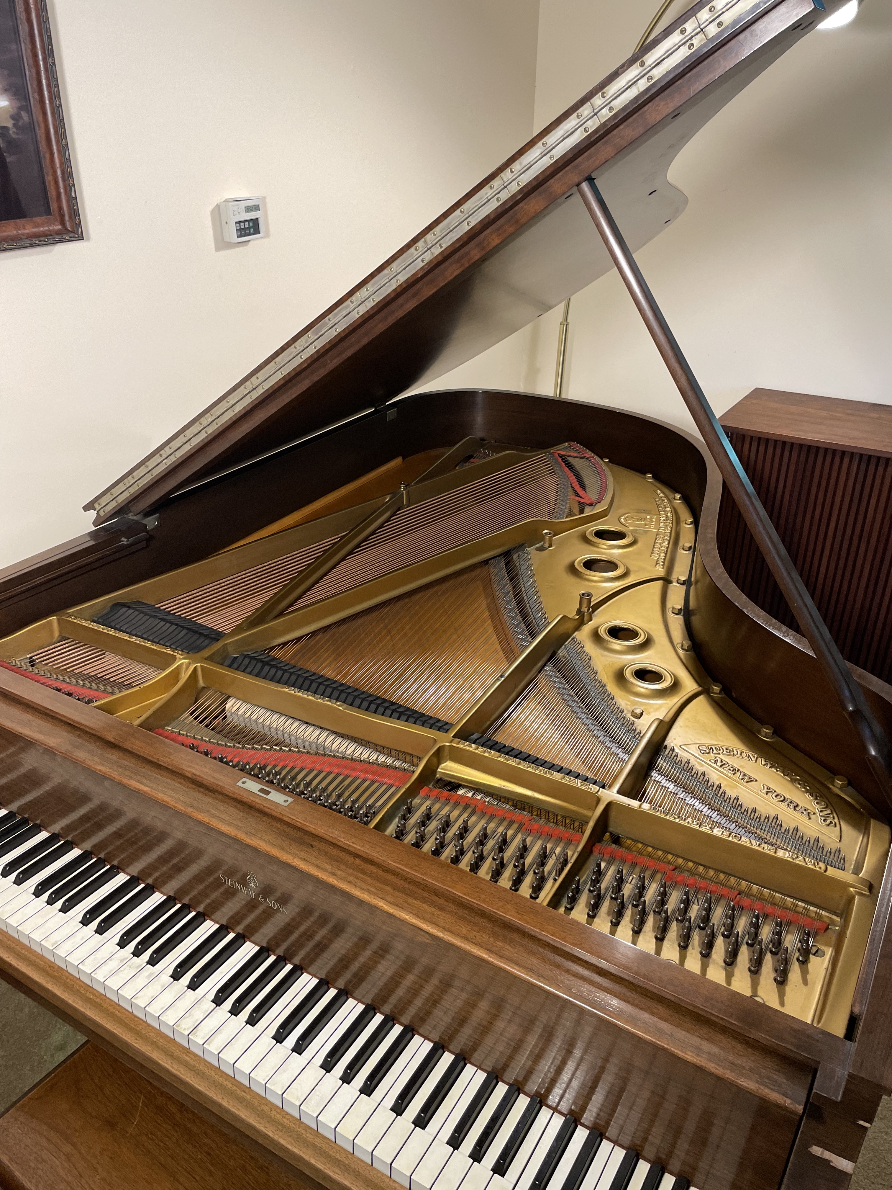 Walnut Steinway A3, very rare!