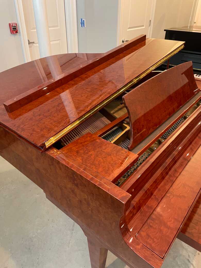 Bubinga Essex baby grand