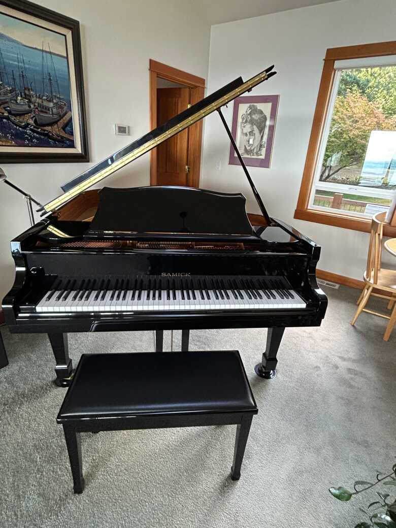 Pristine Samick parlor grand!
