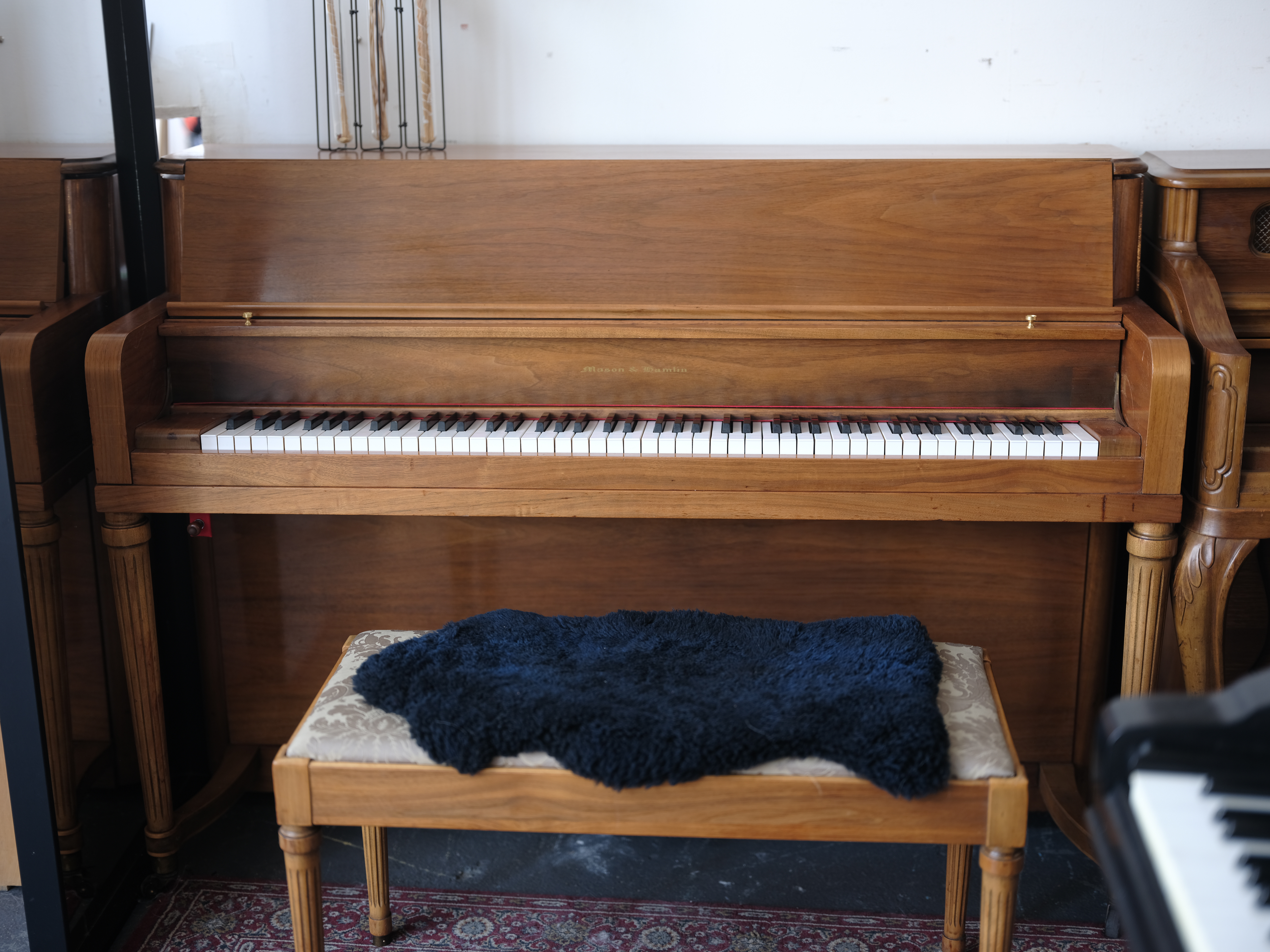 Incredibly restored Mason & Hamlin, American made console