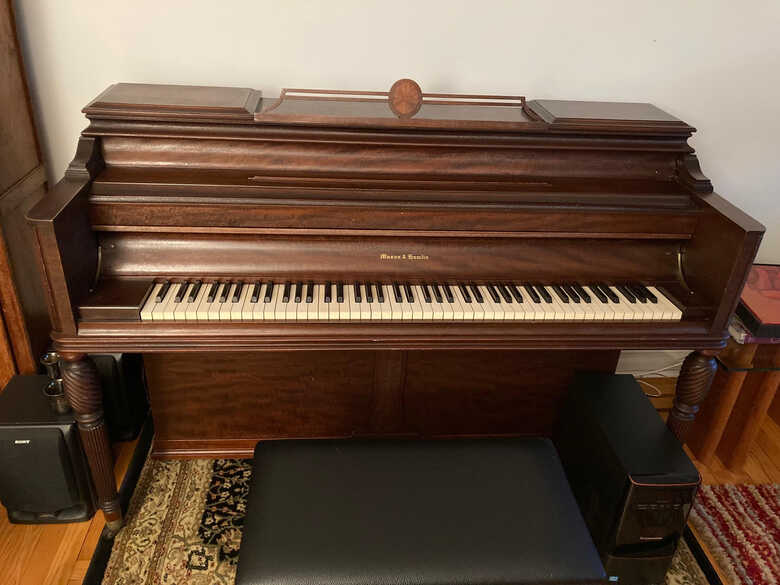 Beautiful classic upright piano