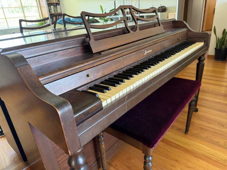 Upright Spinet Acrosonic Baldwin