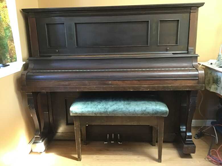 Upright Kohler and Campbell Piano for sale
