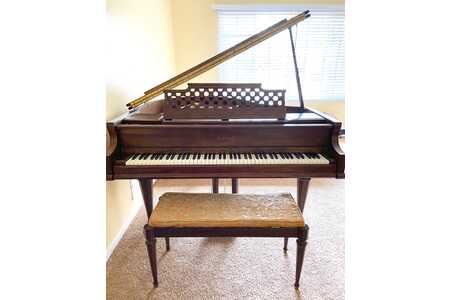 1976 5 foot 1 kimball baby grand piano