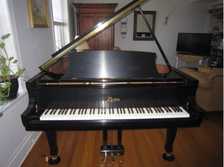Satin Ebony Boston Piano