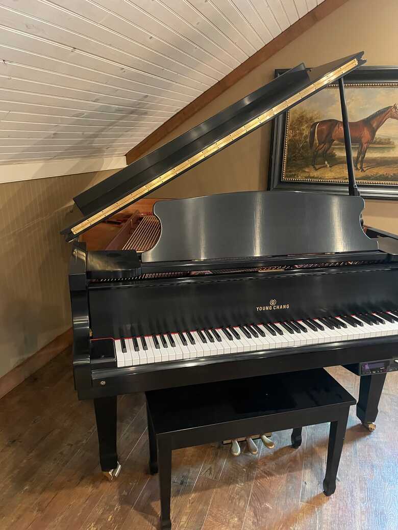 Young Chang Piano with player kit 