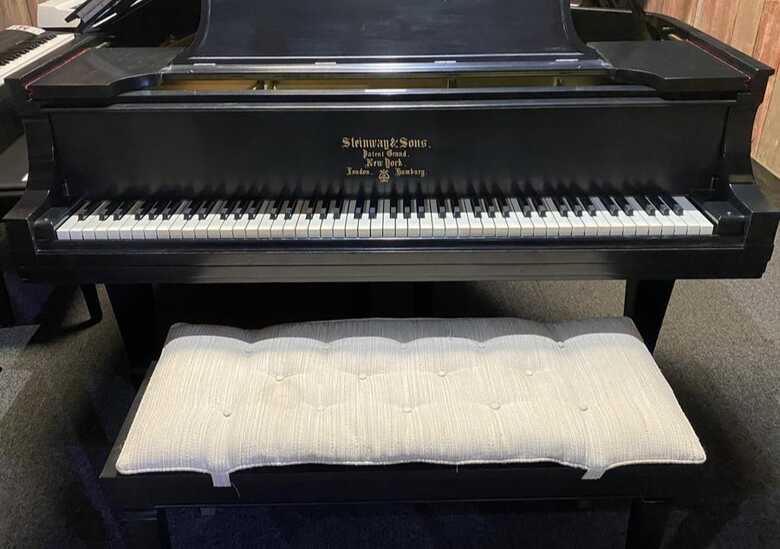 Steinway & Sons 1912 Model O Grand Piano 5' 10" Satin Ebony 