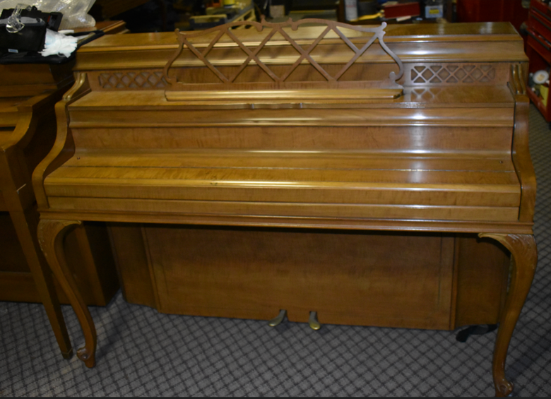 Steinway & Sons Upright Piano Tuned and Delivered