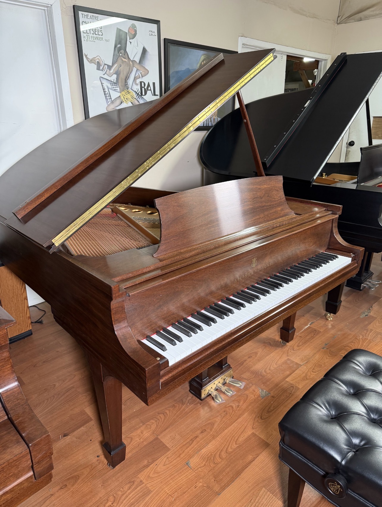 Rare Steinway & Sons Model M Baby Grand Piano