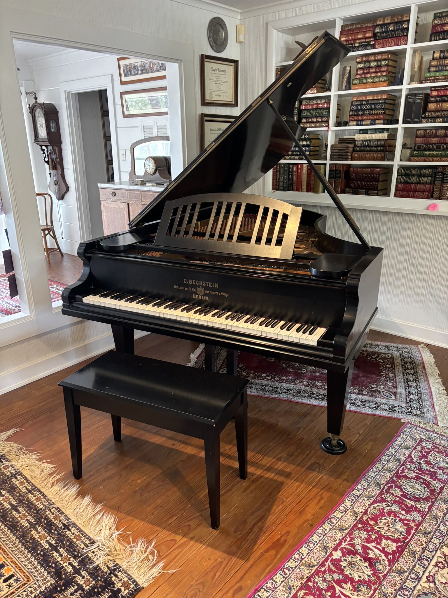 C. Bechstein Grand Piano – Berlin, Circa 1915 – Rebuilt