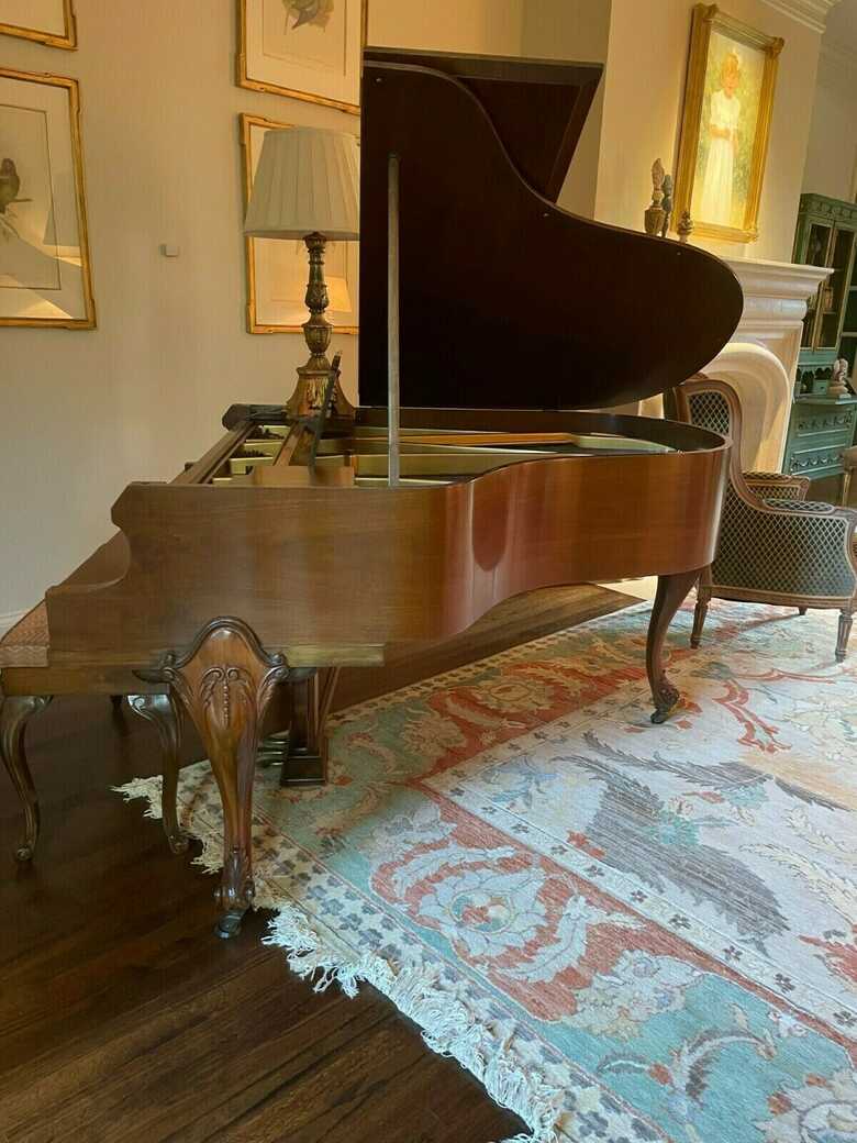 Art case louis XV Fischer baby grand piano ( free Yamaha key