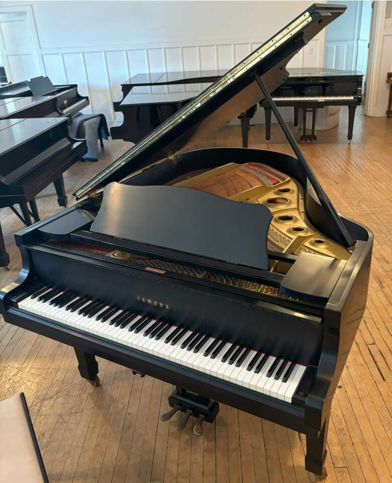 Ebony satin Yamaha C3 