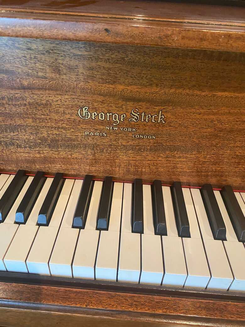 George Steck Duo Art Baby Grand Piano