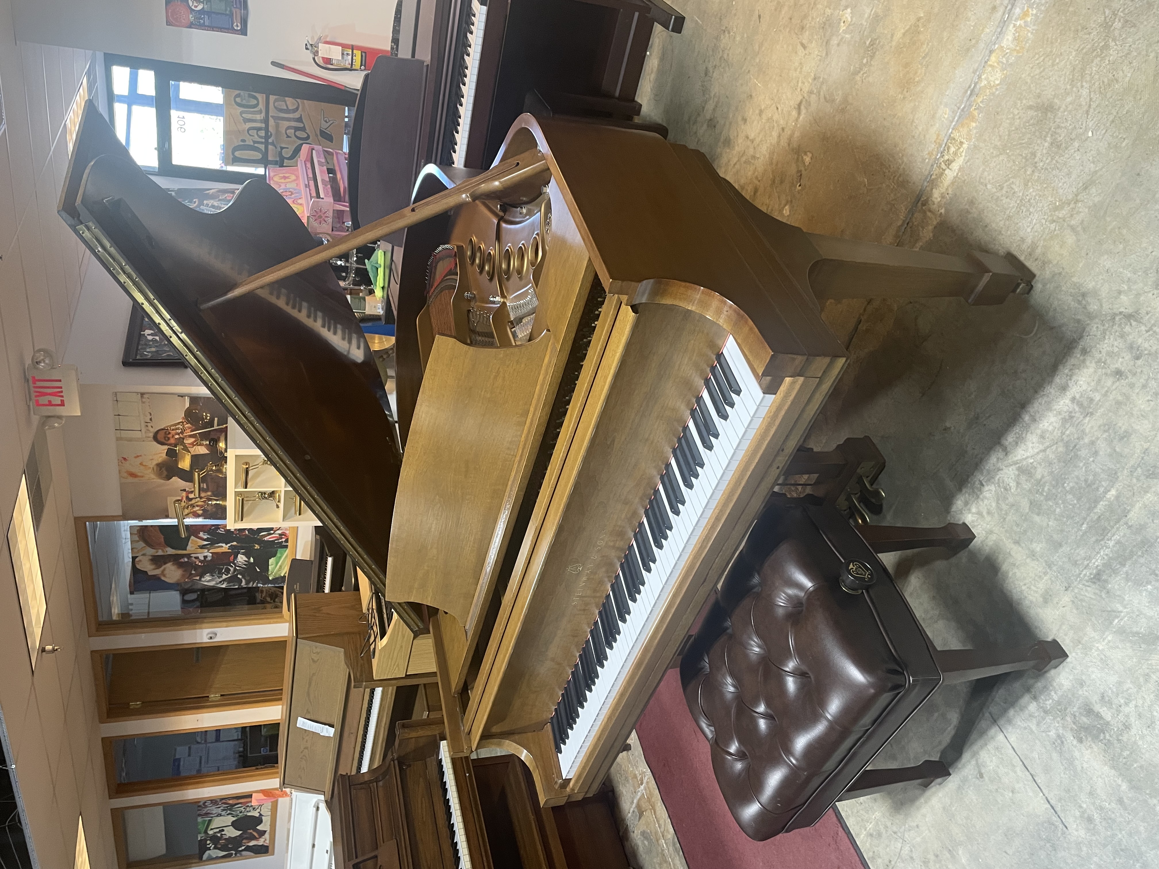 1991 Steinway M Baby Grand Piano