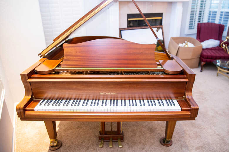 C. Bechstein Studio 189 Grand Piano. Originally Paid $69k