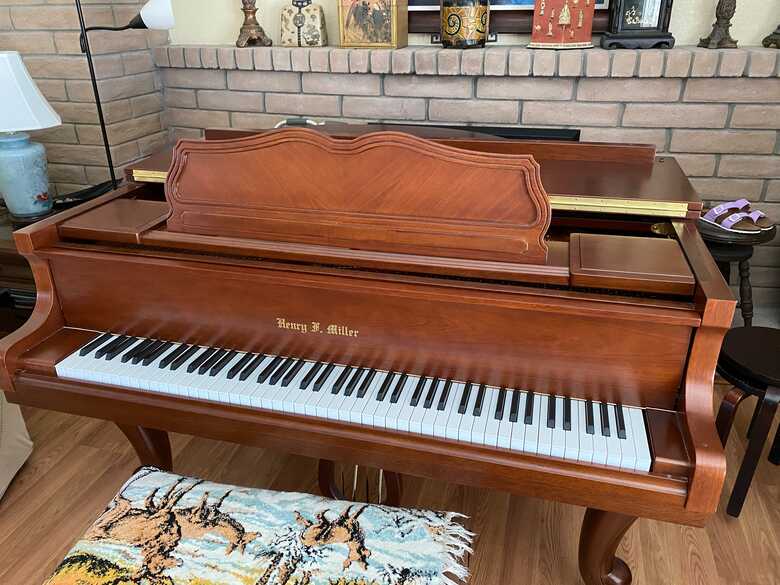 Henry F. Miller Baby Grand Piano