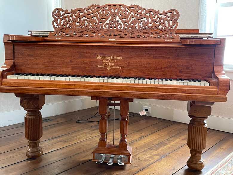 Old Growth Satinwood Grand Piano